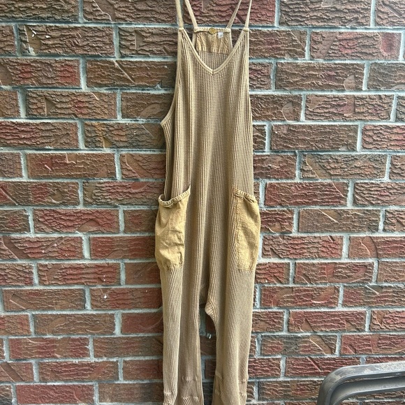 Free People Tan Jumpsuit - Picture 4 of 6